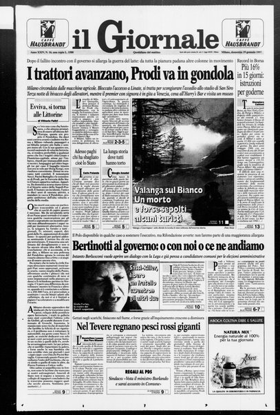 Il giornale : quotidiano del mattino